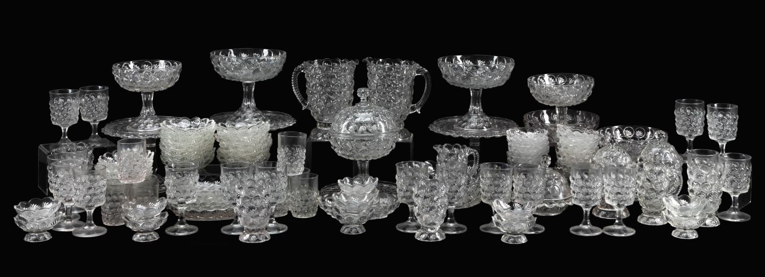 MCKEE GLASS CO. "YALE" TABLEWARE