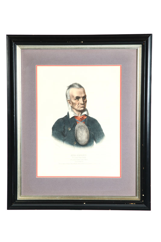 MCKENNEY & HALL PRINT OF RED
