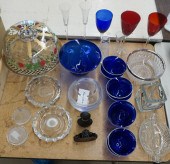 MCKENZIE-CHILDS DECORATED GLAS