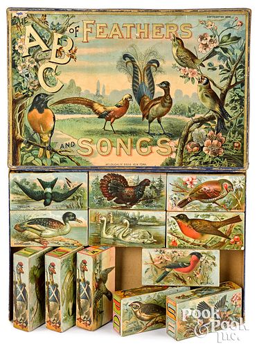 MCLOUGHLIN BROS. ABC OF FEATHERS