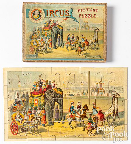 MCLOUGHLIN BROS. CIRCUS PICTURE