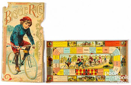 MCLOUGHLIN BROS. GAME OF BICYCLE