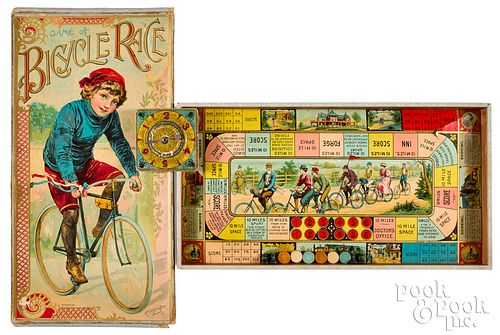MCLOUGHLIN BROS. GAME OF BICYCLE