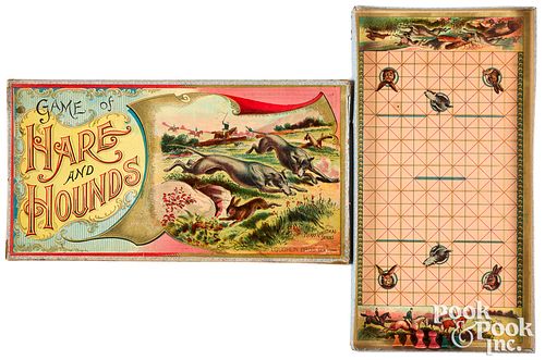 MCLOUGHLIN BROS. GAME OF HARE AND