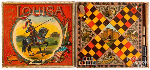 MCLOUGHLIN BROS. GAME OF LOUISA