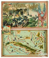 MCLOUGHLIN BROS. GAME OF NAVAL