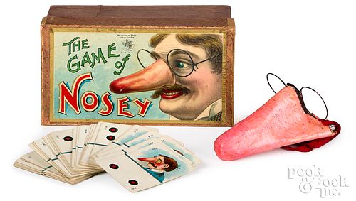 MCLOUGHLIN BROS. GAME OF NOSEY, CA.
