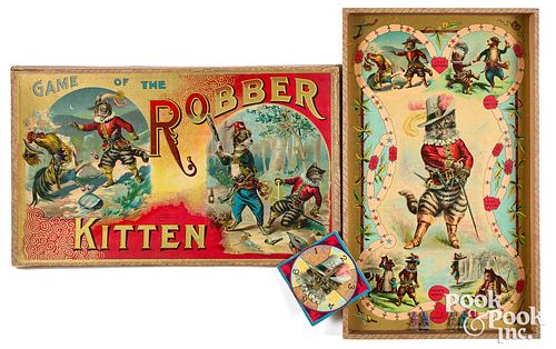 MCLOUGHLIN BROS. GAME OF THE ROBBER