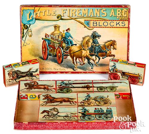MCLOUGHLIN BROS. LITTLE FIREMAN'S