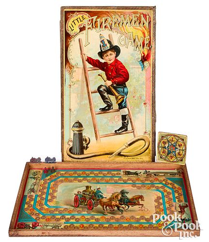 MCLOUGHLIN BROS. LITTLE FIREMEN