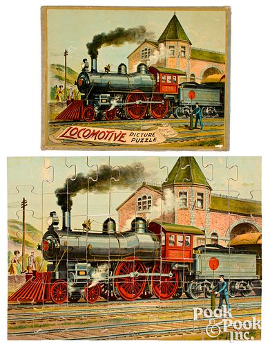 MCLOUGHLIN BROS. LOCOMOTIVE PICTURE