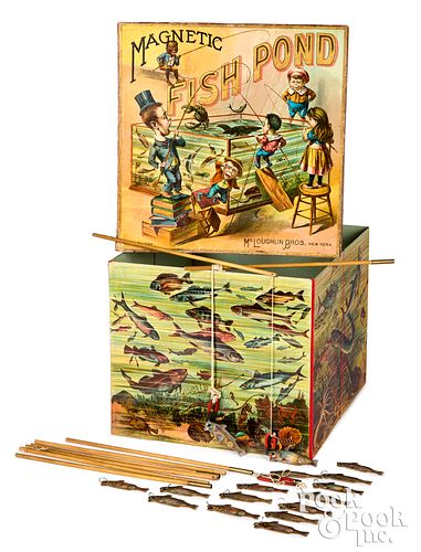 MCLOUGHLIN BROS. MAGNETIC FISH POND