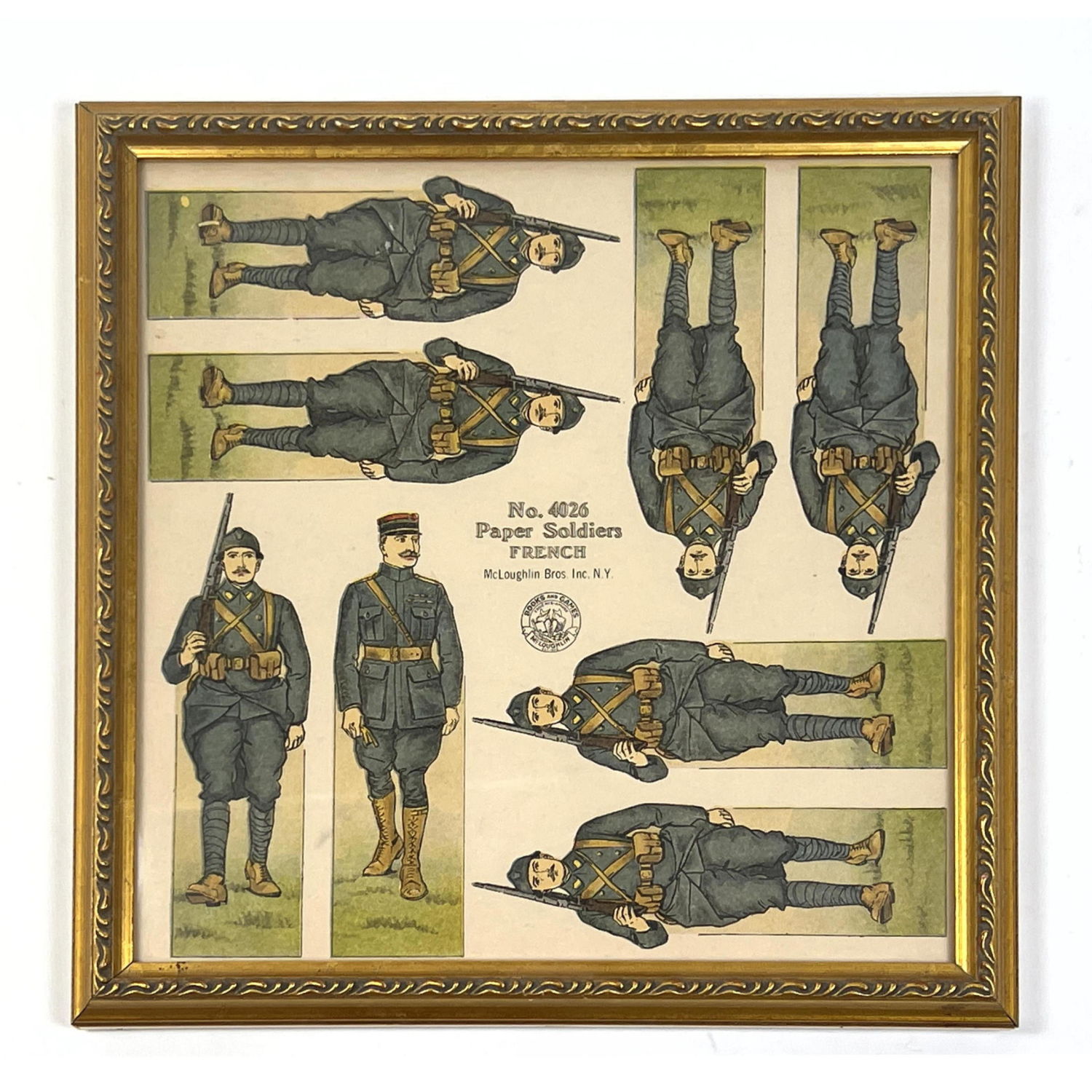 McLOUGHLIN BROS N0 4026 Paper