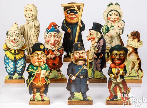 MCLOUGHLIN BROS. PUNCH & JUDY TEN