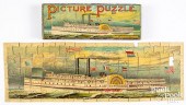 MCLOUGHLIN BROS. STEAMBOAT PUZ