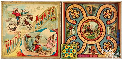MCLOUGHLIN BROS. THE GAME OF WIDE