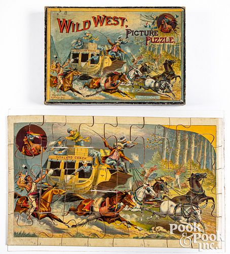 MCLOUGHLIN BROS. WILD WEST
