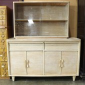 MCM BLOND WOOD TWO PIECE BREAK