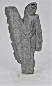 MCM CARVED STONE BIOMORPHIC VI