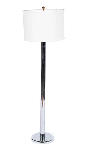 MCM CHROME FLOOR LAMPMCM CHROME