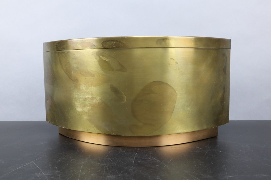 MCM COPPER AND BRASS CENTERPIECE