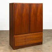MCM DANISH TALL ROSEWOOD CABIN