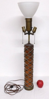 MCM ERA CYLINDRICAL LAMP W/3 L