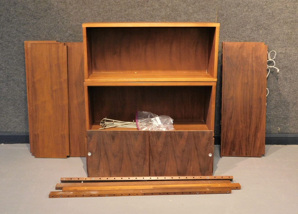 MCM FLOATING WALL SHELF UNIT