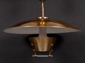 MCM FLYING SAUCER PENDANT LIGH