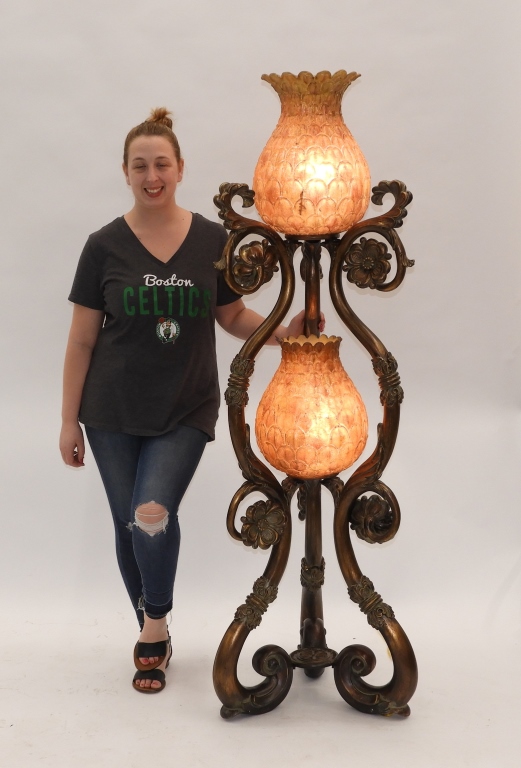 MCM HOLLYWOOD REGENCY FLOOR LAMP