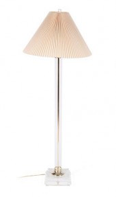MCM LUCITE FLOOR LAMPMCM LUCIT