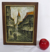 MCM O/C A STREET SCENE & CHURC