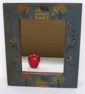 MCM PA DUTCH FOLK ART MIRROR B