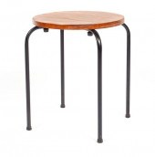 MCM STOOL/SIDE TABLEMCM STOOL/