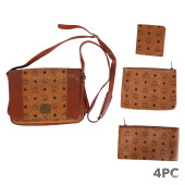 MCM VINTAGE 4PC CROSSBODY PURS