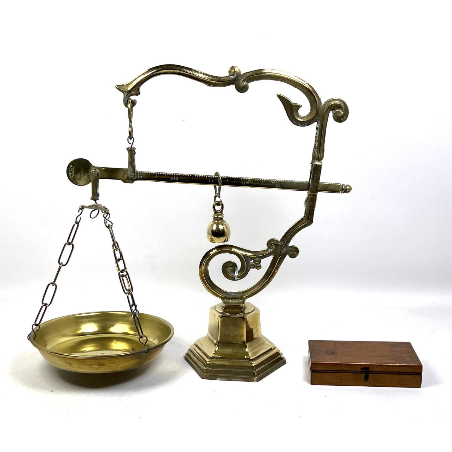 MDCV Vintage Brass Scale. Comes