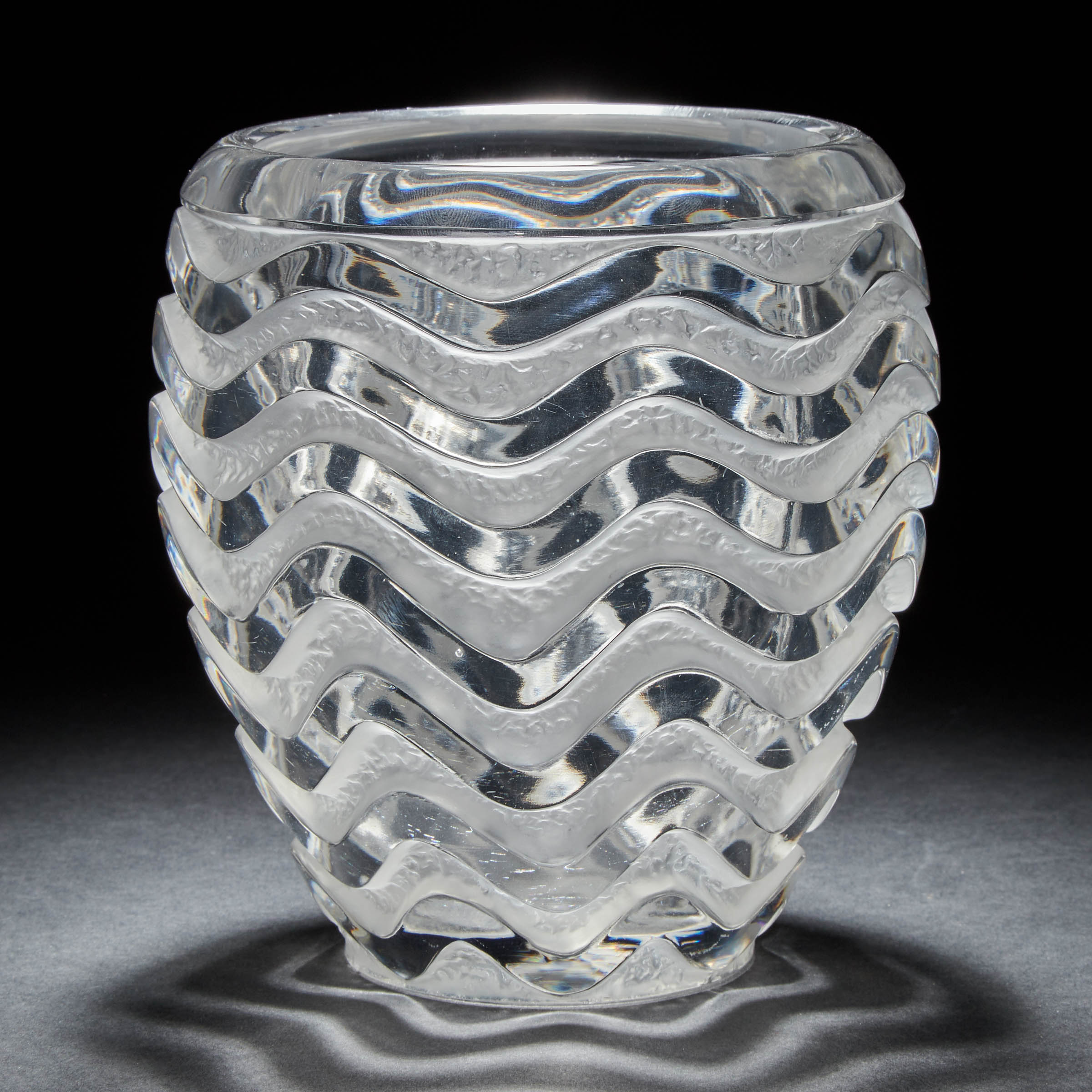 'Méandres', Lalique Moulded and