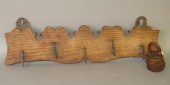 MEAT SMOKING RACK & FOLK ART C