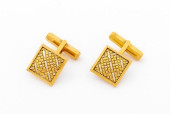 MECAN ELDE FRENCH 18K GOLD CUF