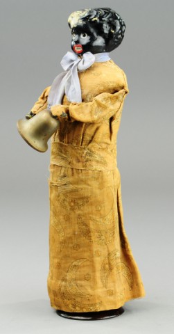MECHANICAL BELL RINGER DOLL TOY