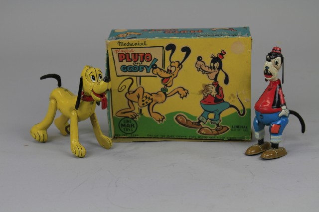 MECHANICAL PLUTO AND GOOFY