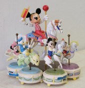 MED FIG MICKEY CAROUSEL W/4 SC