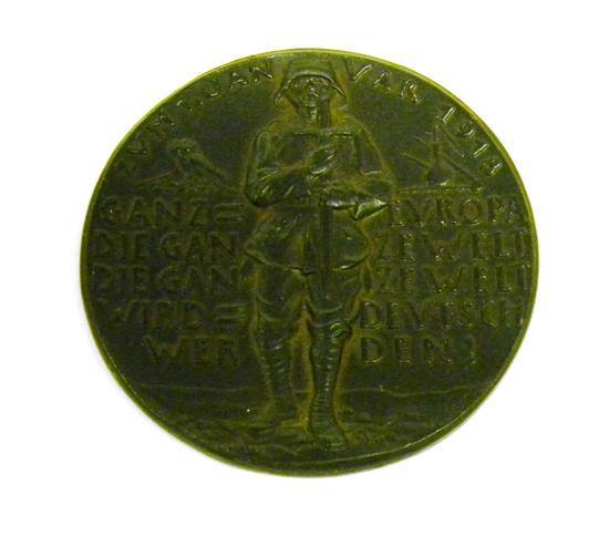 Medal: 1918 Karl Goetz Medallion 