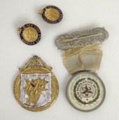 Medals and pins: New York Jour