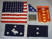 MEDALS, FLAGS AND AWARDS FROM