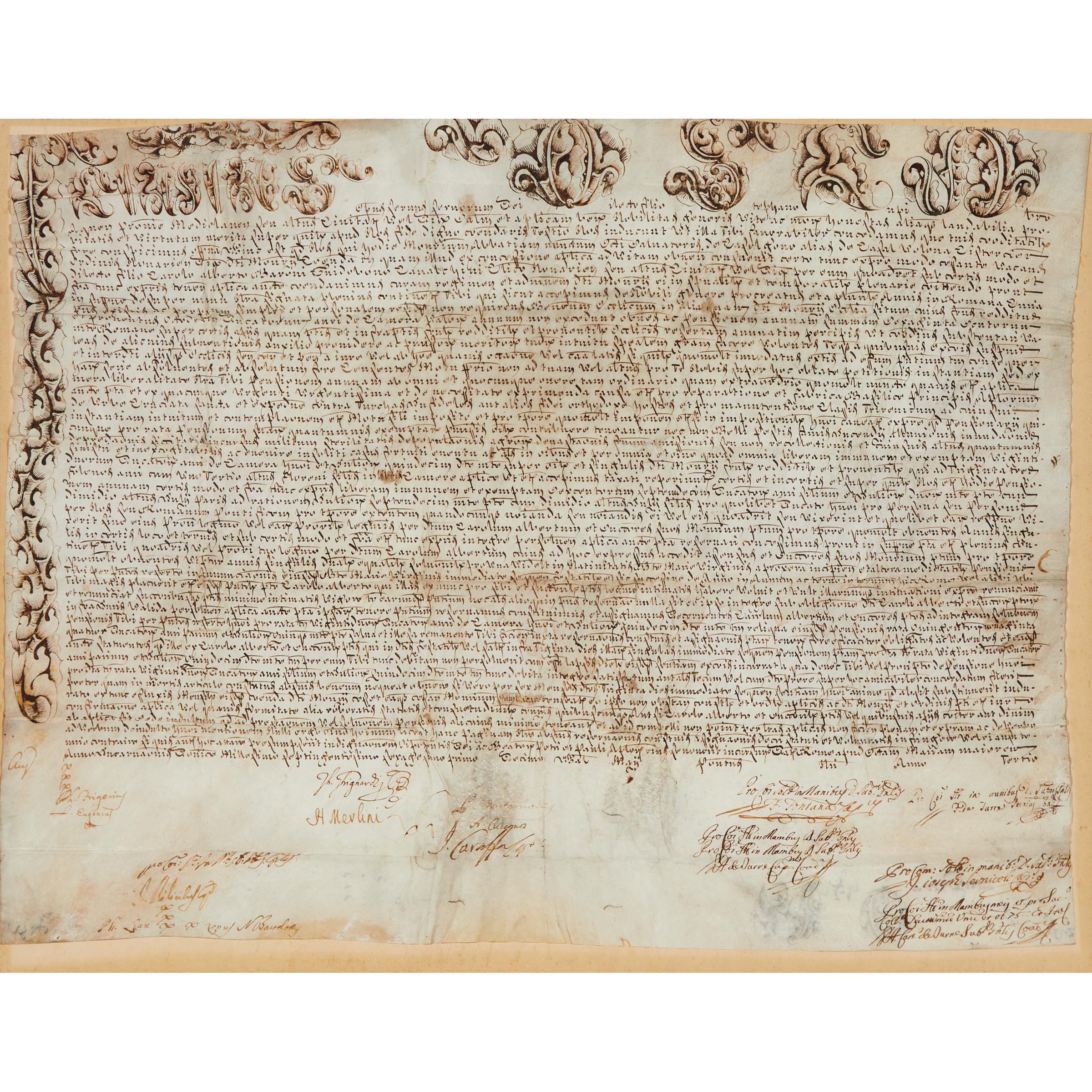 Mediaeval Italian Vellum
