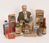 Medicine bottles including Pep