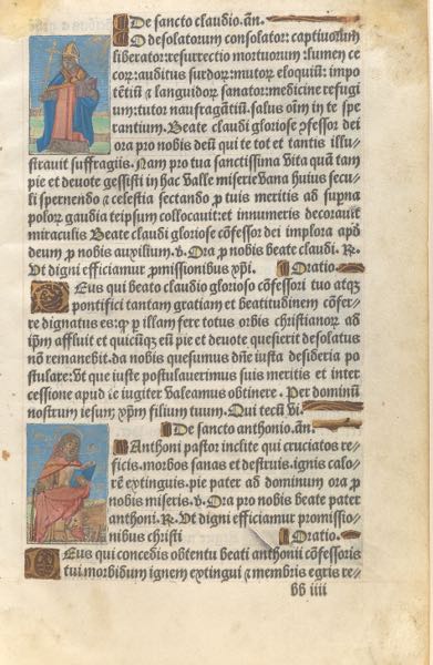MEDIEVAL ILLUMINATED MANUSCRIPT
