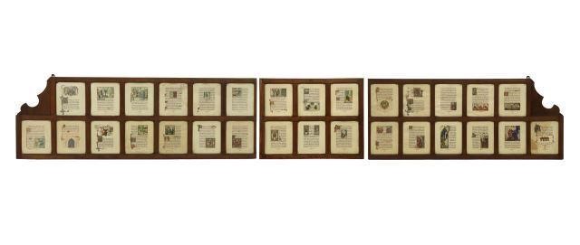 MEDIEVAL STYLE BOOK PAGES
