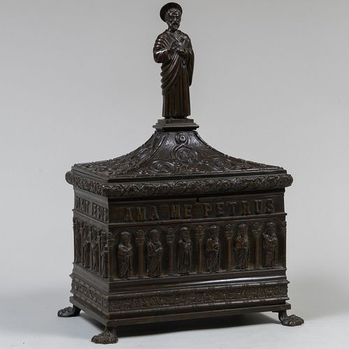 MEDIEVAL STYLE CAST BRONZE